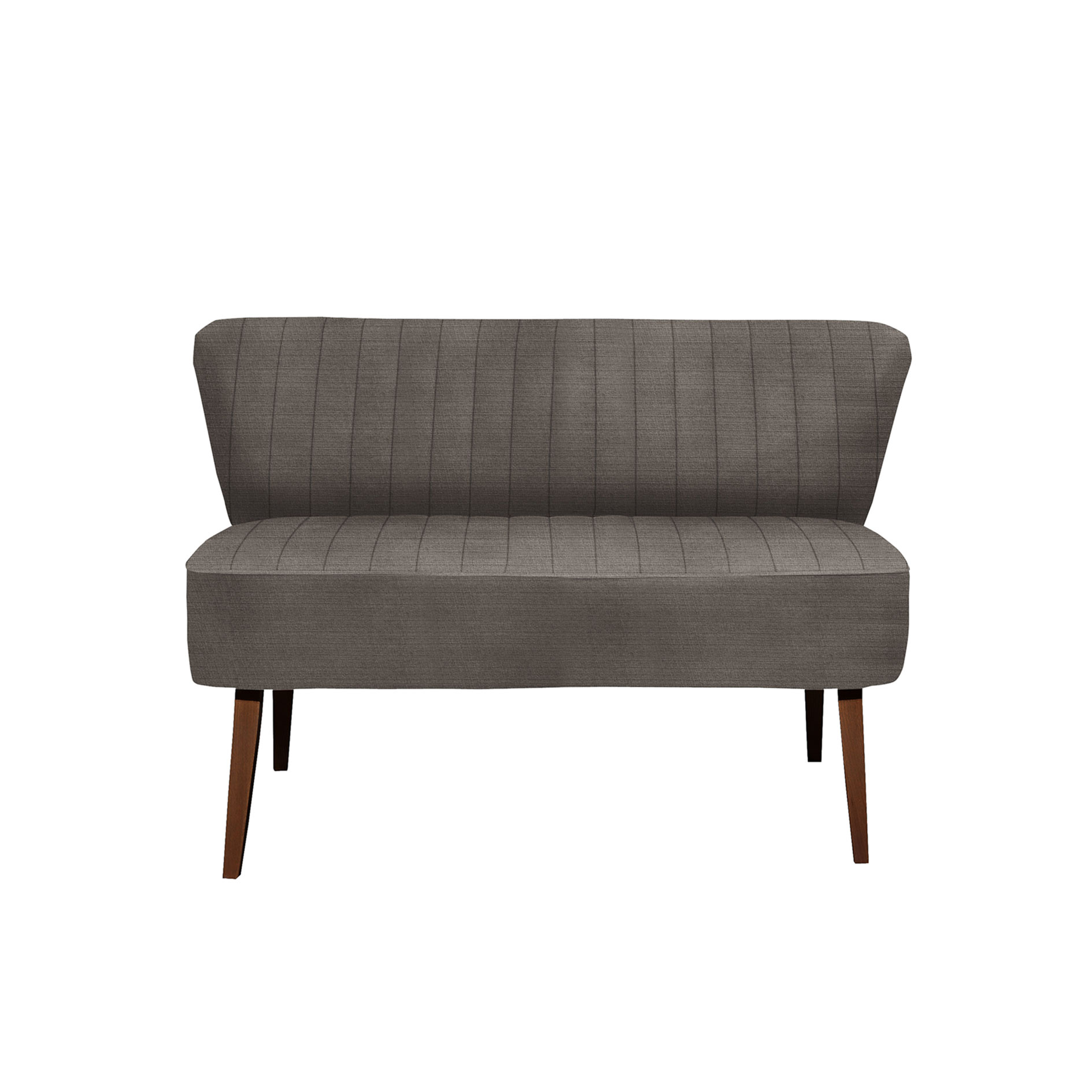 Bank - stone - Massivholz - 143 cm