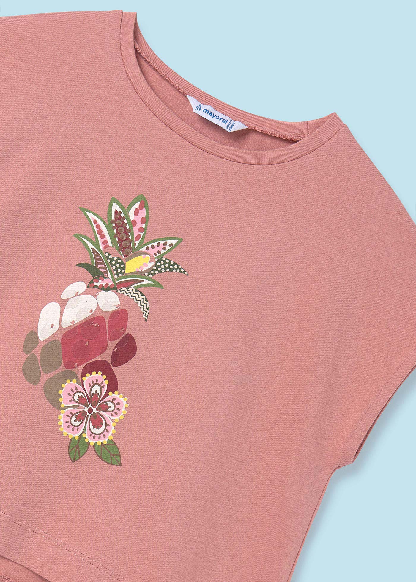 Camiseta estampada Better Cotton para meninas