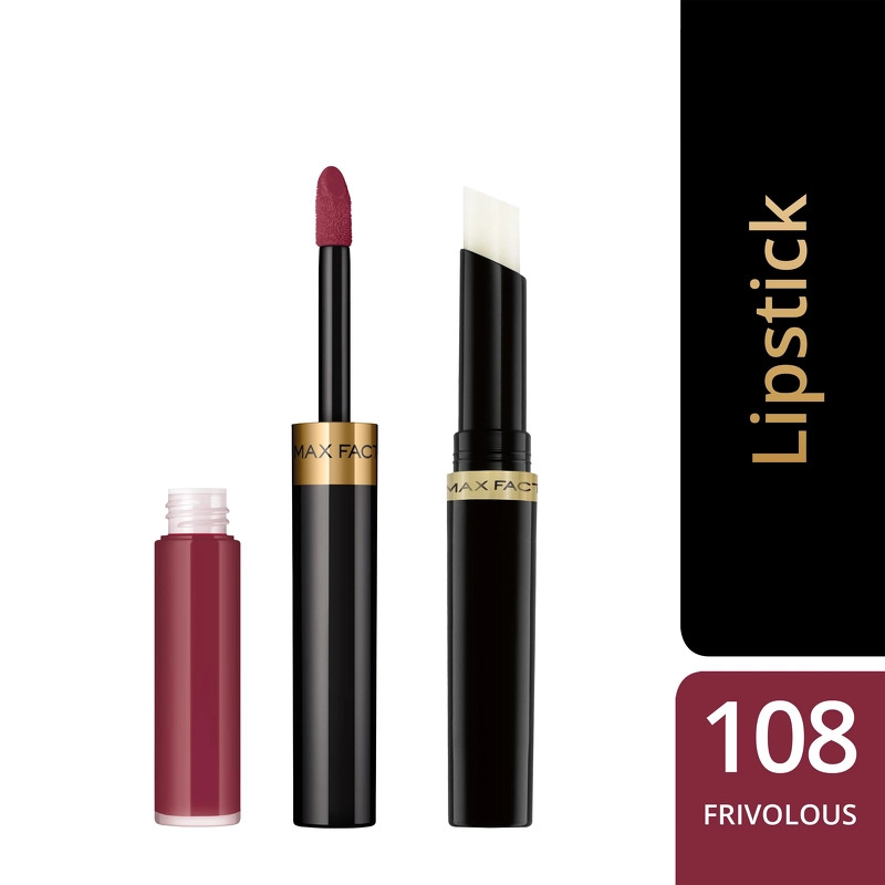Max Factor Lipfinity 2-step Long Lasting Lipstick 2.3 ml + 1.9 g - 108 Frivolous