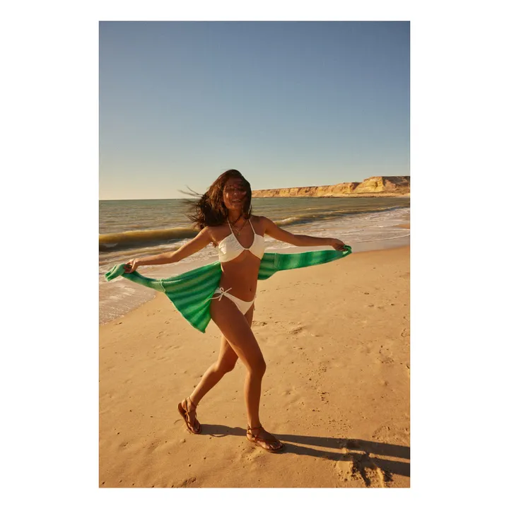 Alma Deia Pull Mohair Loose | Vert émeraude