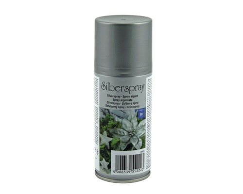 Zilveren decoratieve spray 150 ml