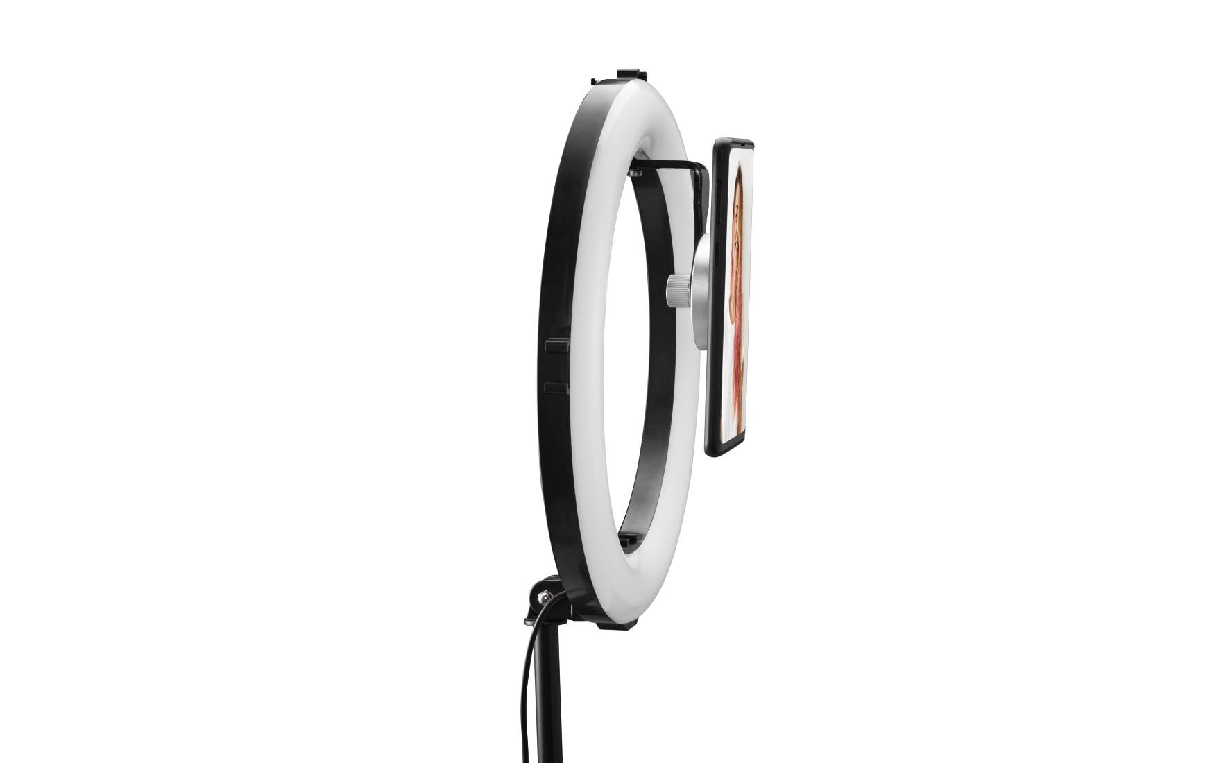 Halterung Handy «Puck» magnetisch, universalKompakter Magnet-Halter zur sicheren Befestigung eines Smartphones an Kamerastative und ¼“-Anschlüsse