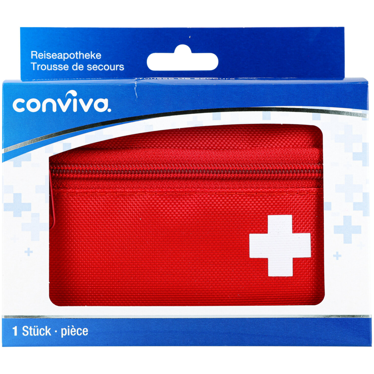 conviva Reiseapotheke mit 54 Produkten