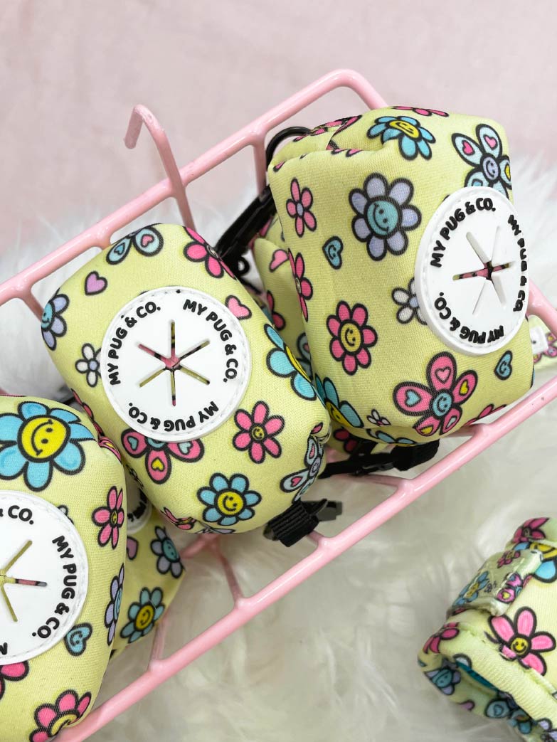 Porta-bolsas Happy Flowers