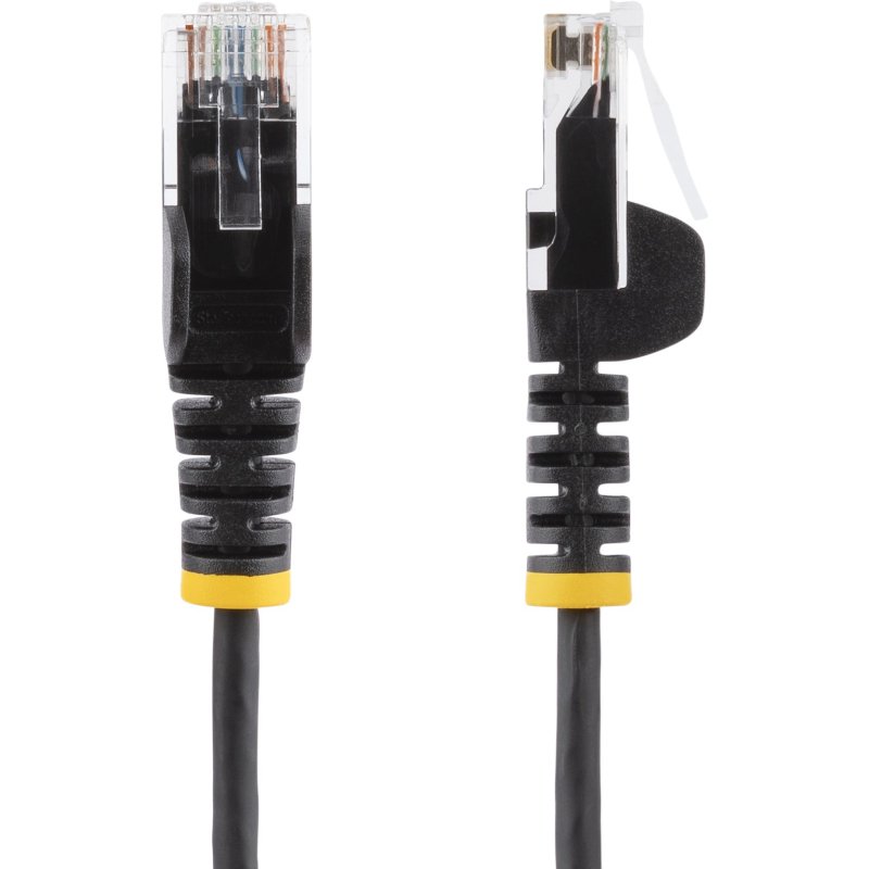 StarTech.com N6PAT150CMBKS câble de réseau Noir 1,5 m Cat6 U/UTP (UTP)
