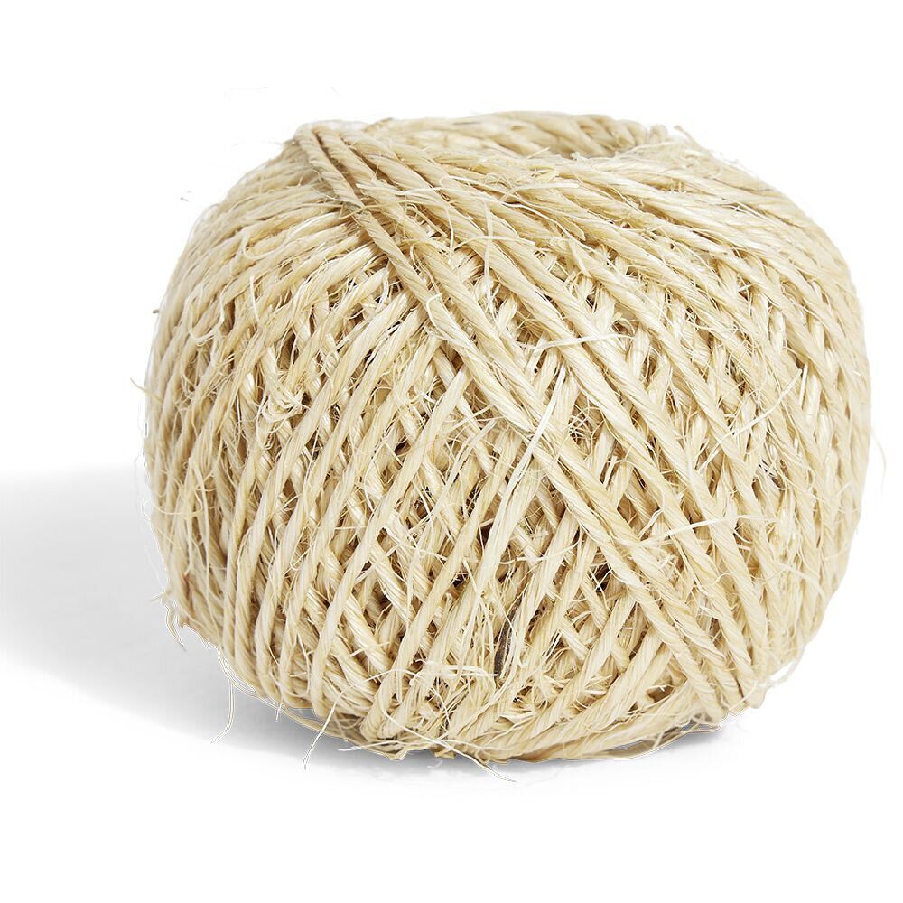 Ficelle en sisal beige Ø0,6/2 mm - L.55 m