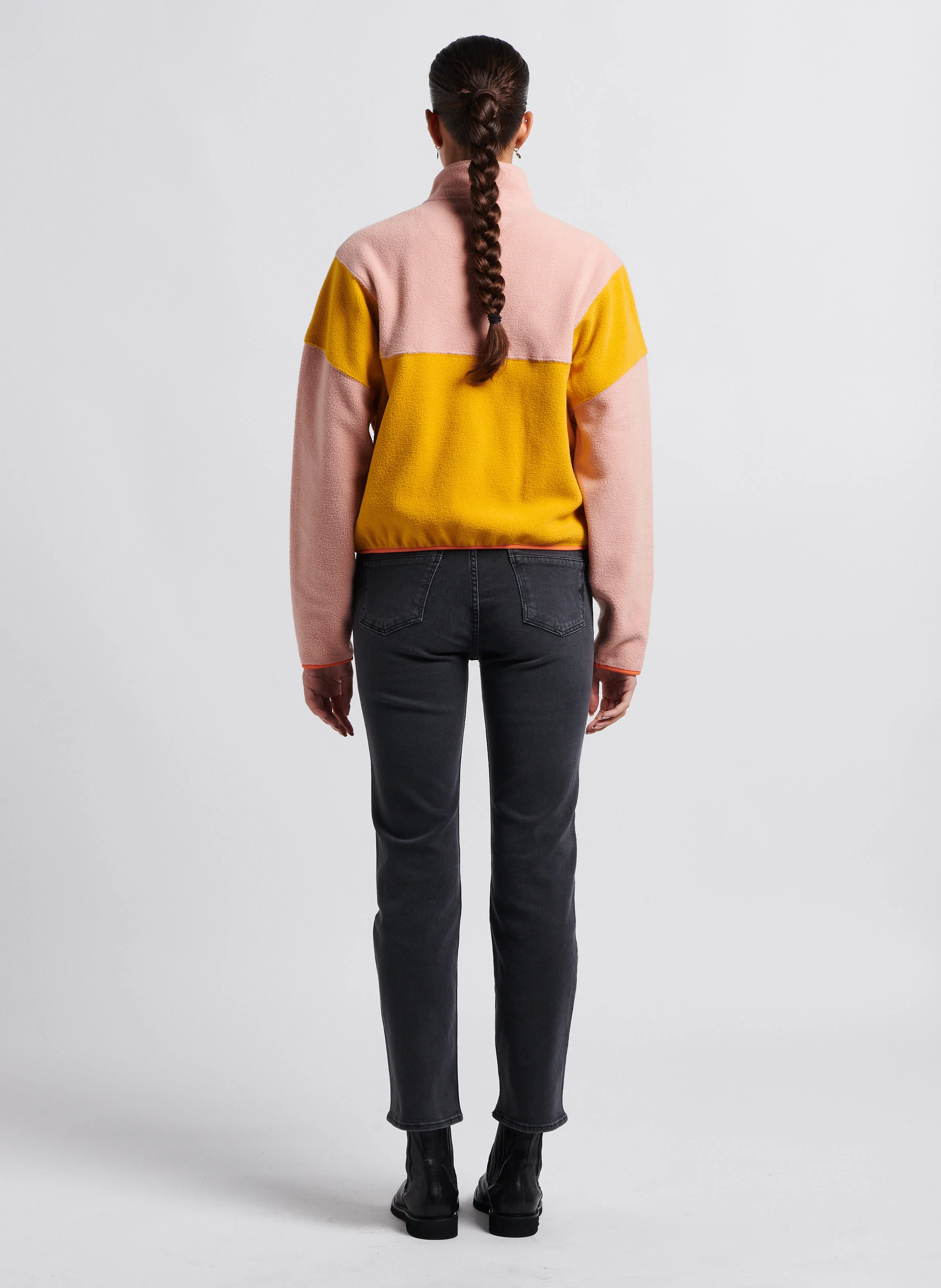 OTIS - Tee-shirt col rond brodé en coton | Noir