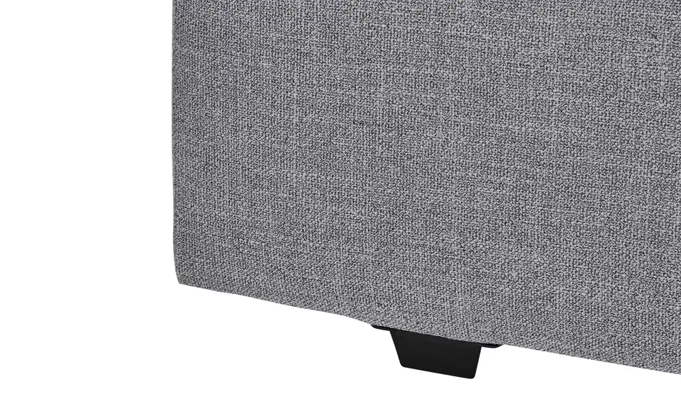 Polsterbettgestell York Grau 120 cm
