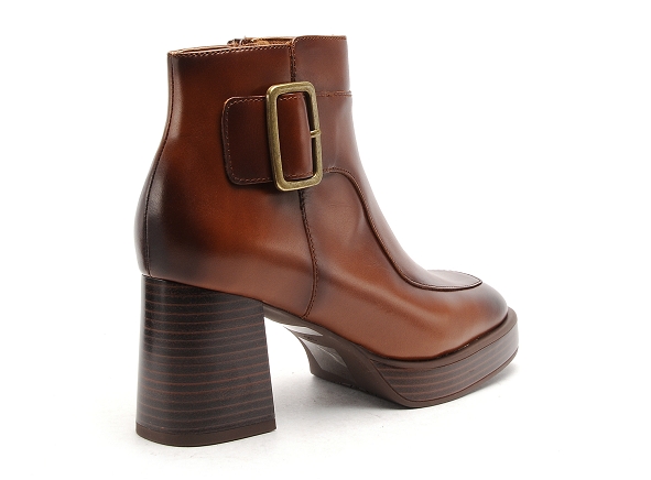Mamzelle boots bottine talons femme lizaka marron