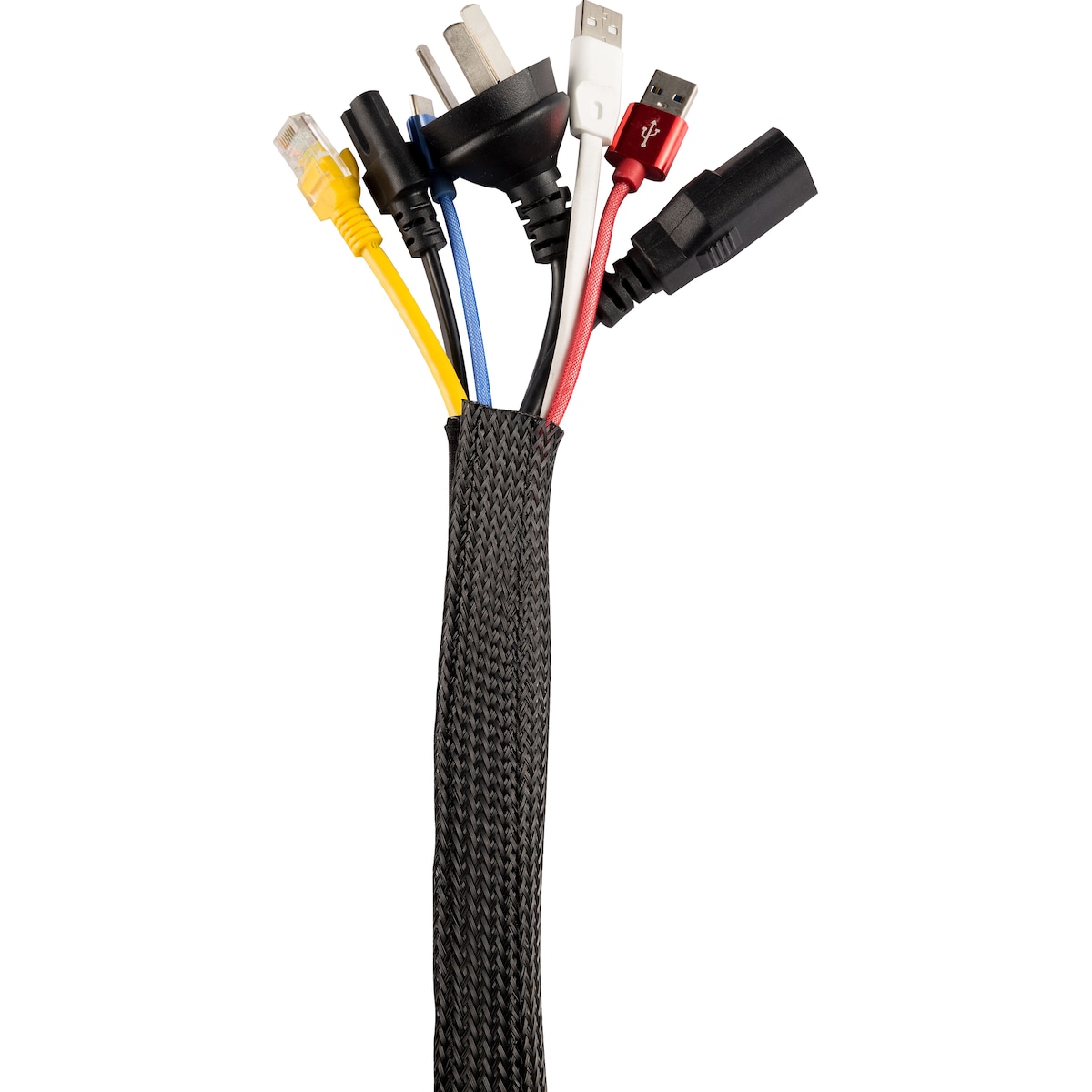 Essentials Velcro Cable Sleeve kabelstrømpe