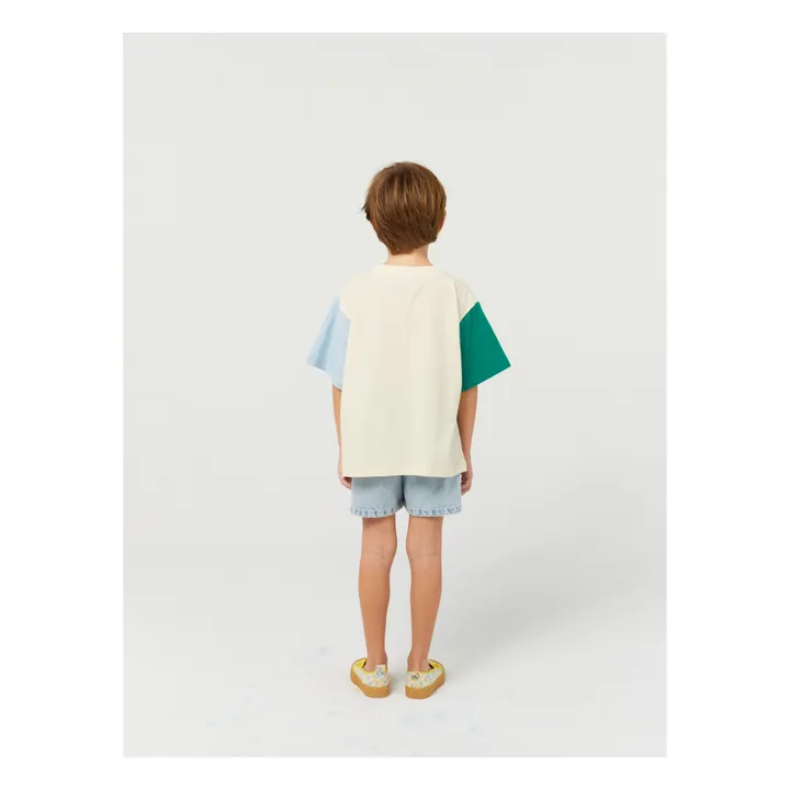 Bobo Choses Exclusivité Bobo Choses x Smallable - T-Shirt Bicolore Cheval | Ecru