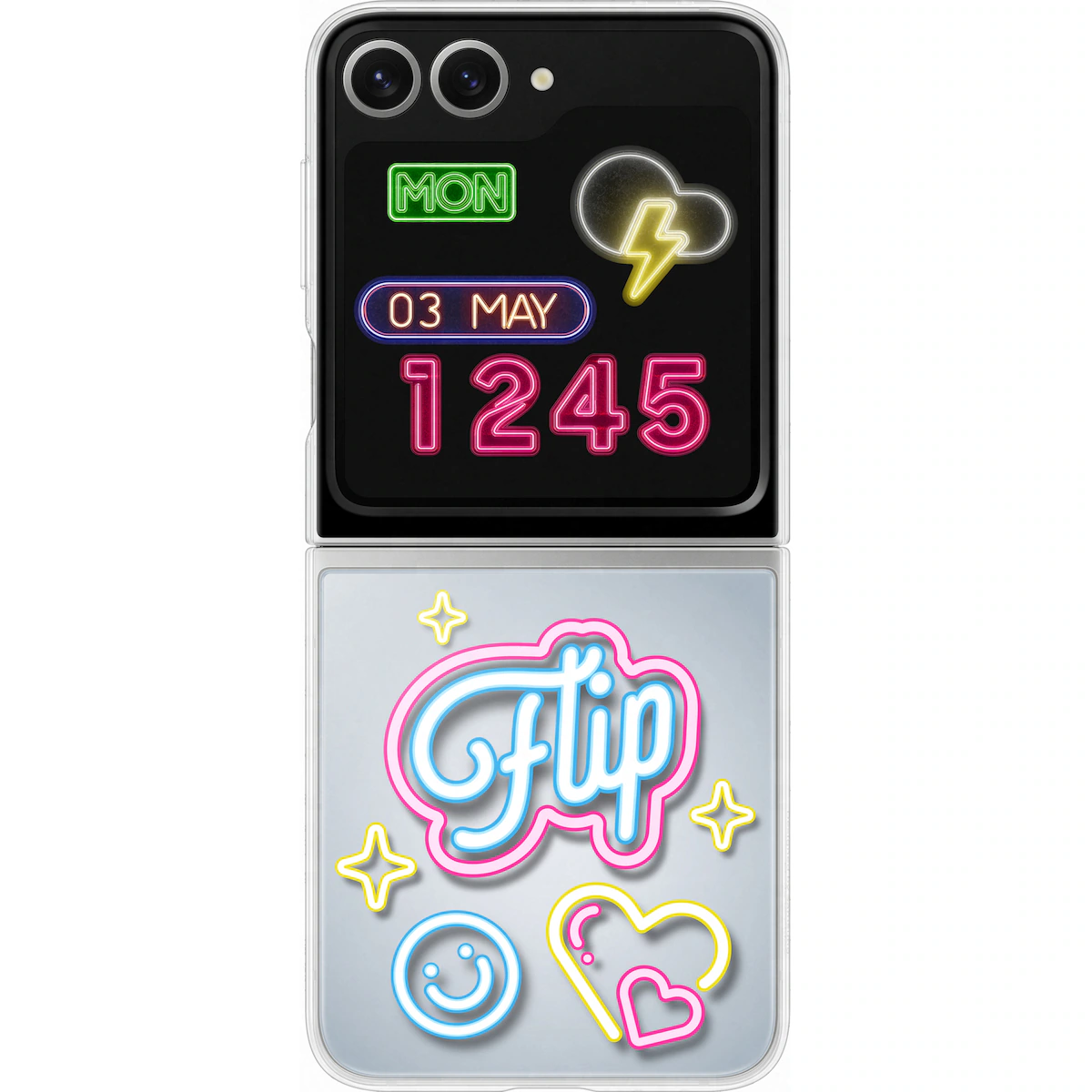 Samsung Galaxy Z Flip6 Flipsuit deksel (grå)