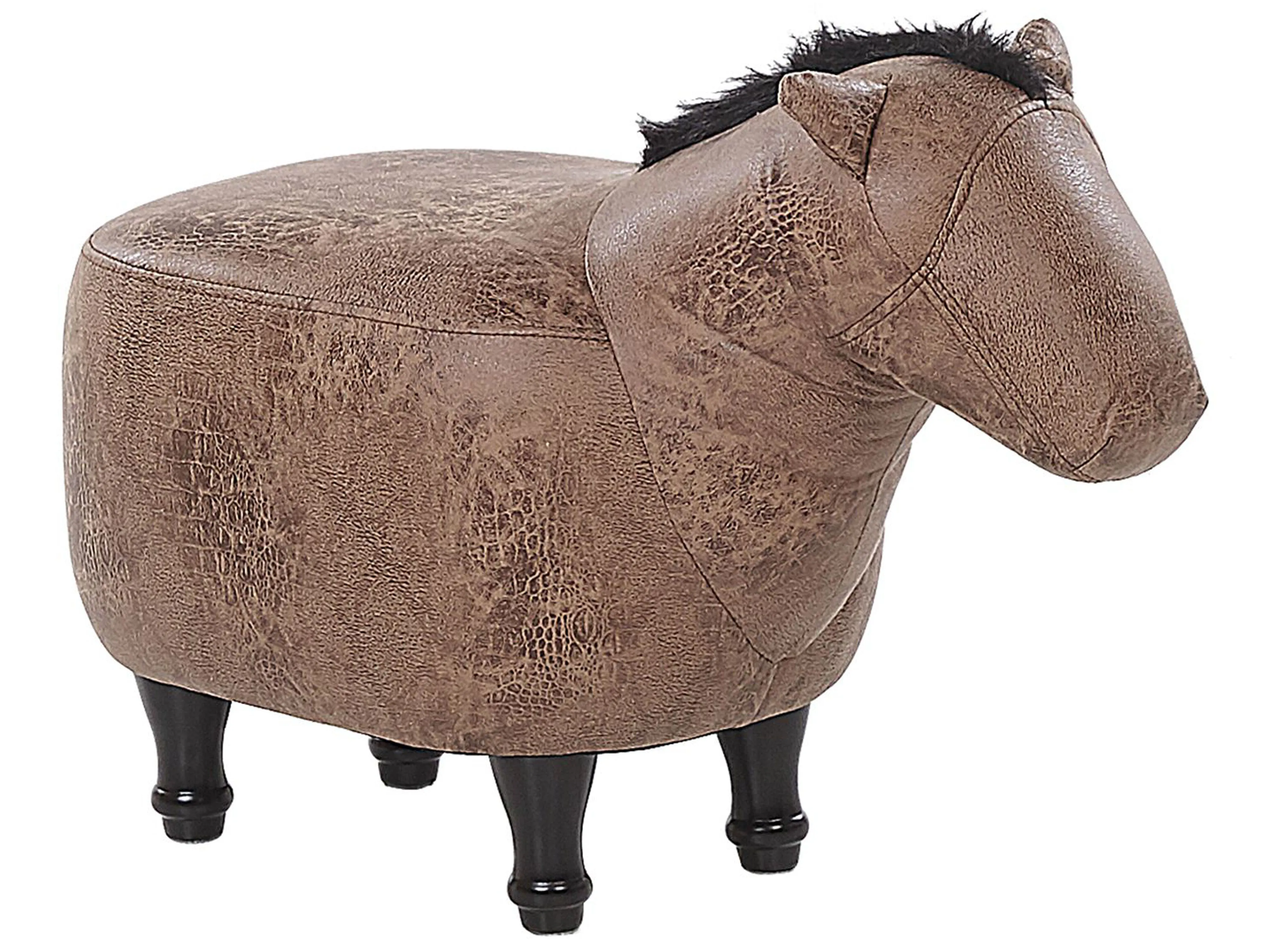 Dierenpoef HORSE Kunstleer Lichtbruin Paard