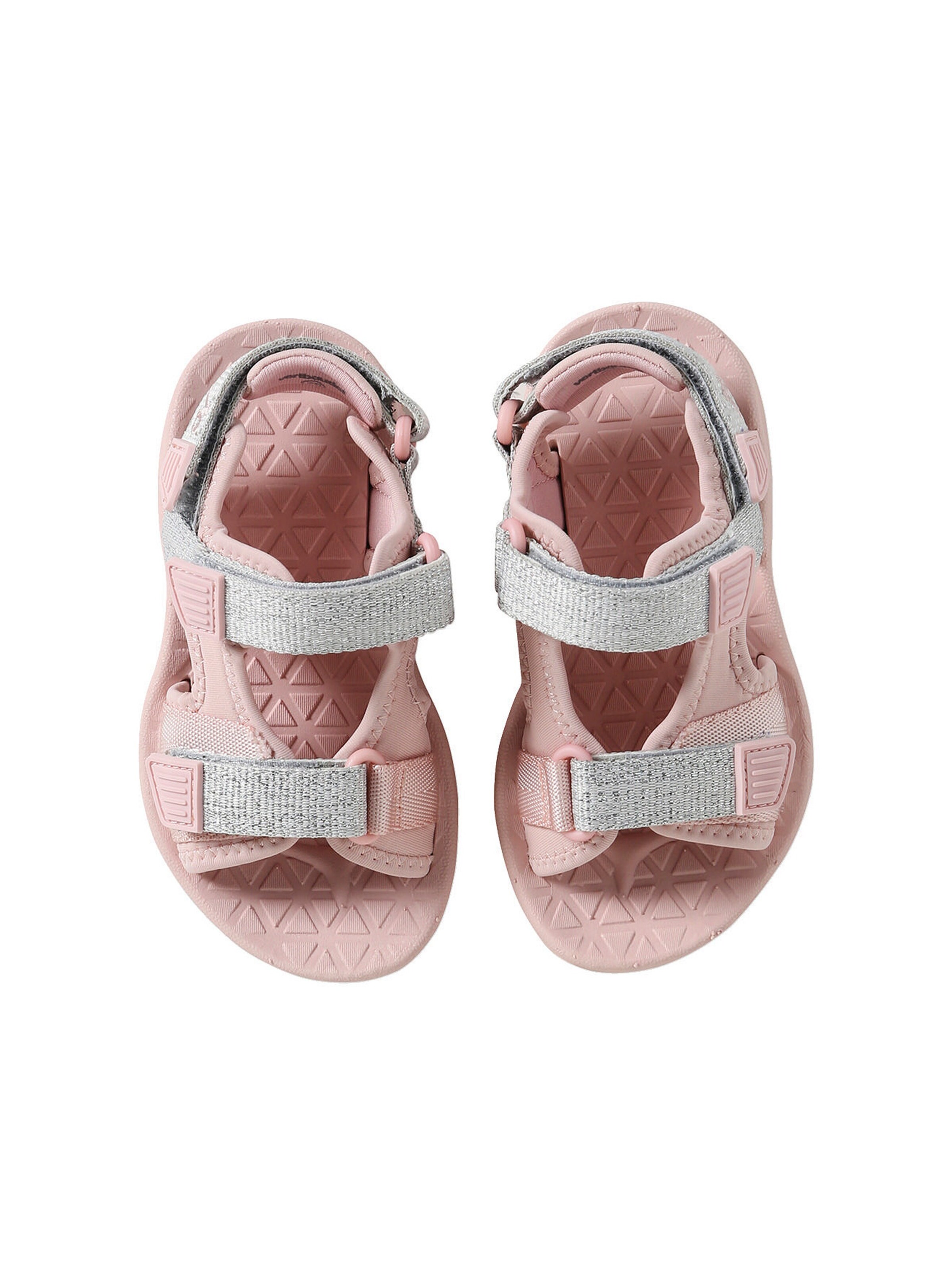 Vertbaudet Kinder Trekking-Sandalen set rosa