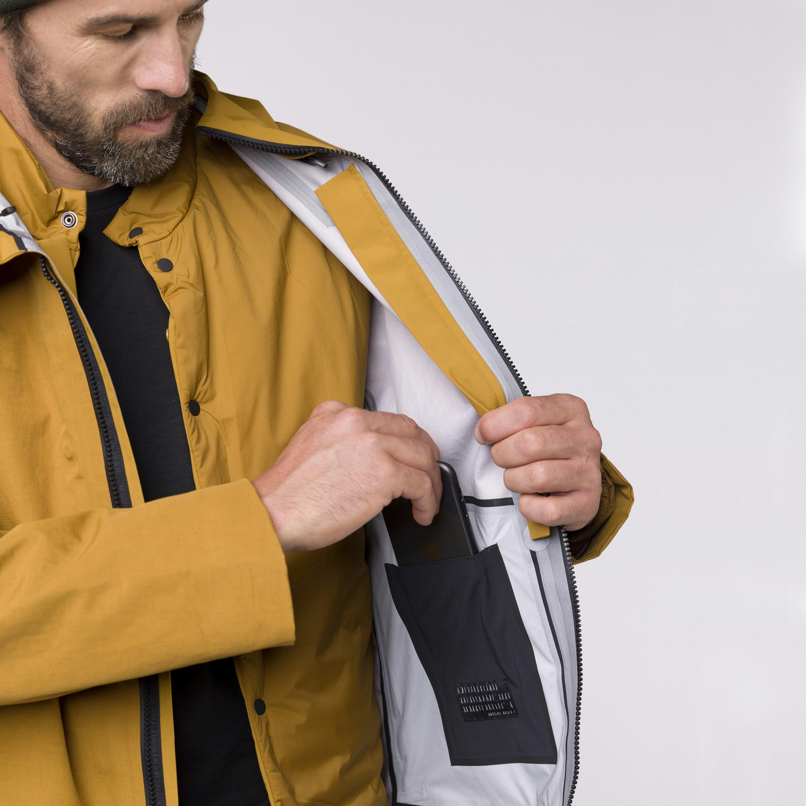 Fanes 3 Layers Powertex Hemp 2 in 1 Parka Herren