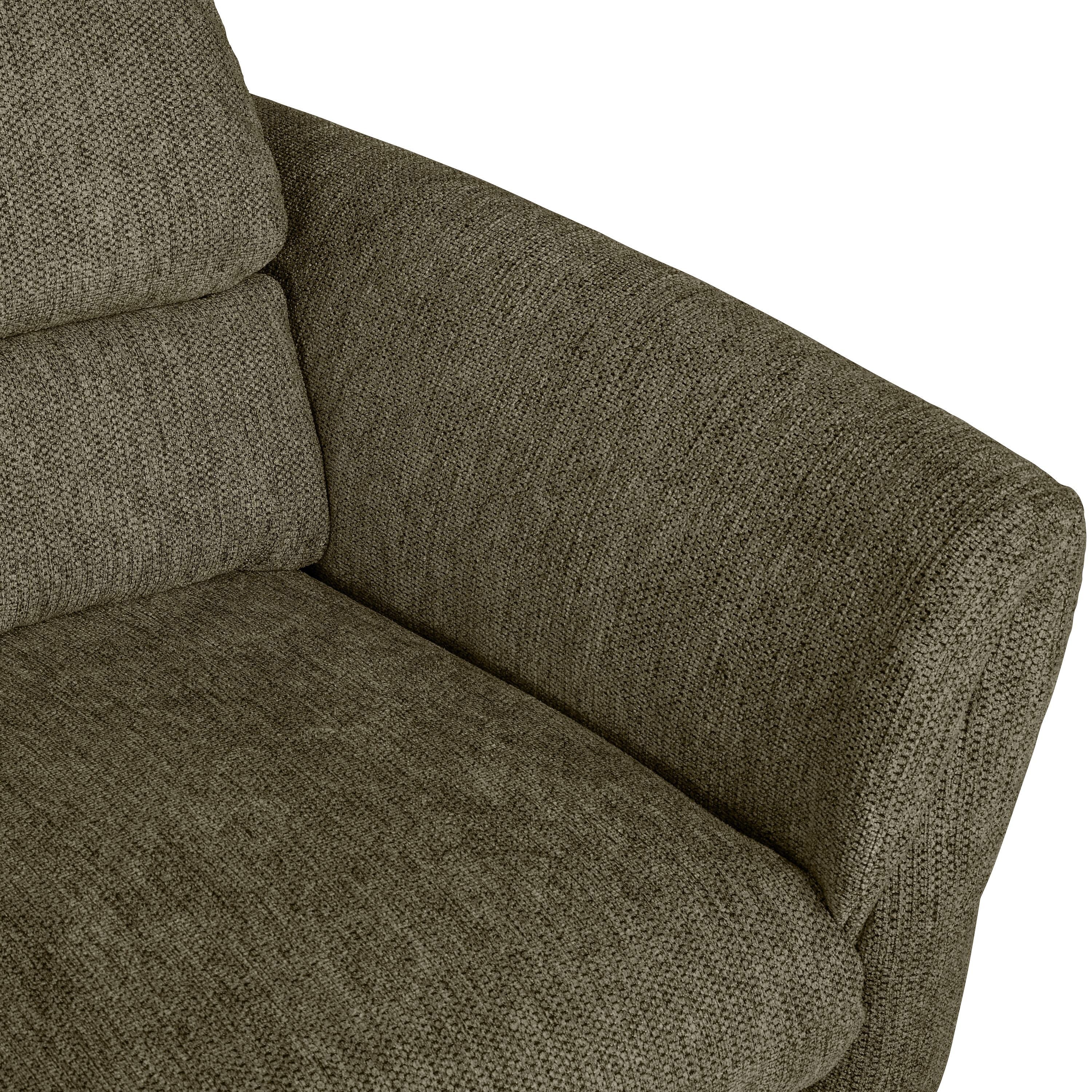 SEBO Ecksofa - Grün / B: 284.0 cm x T: 161.0 cm x H: 84.0 cm
