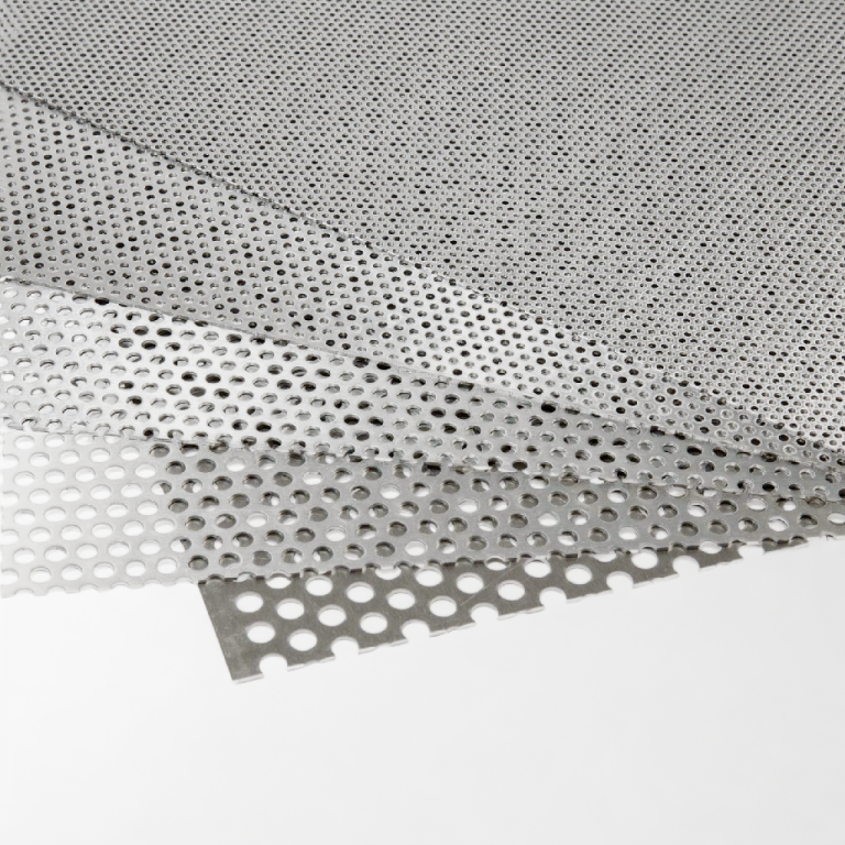 Aluminium Rundloch, versetzt (Zuschnitt möglich)