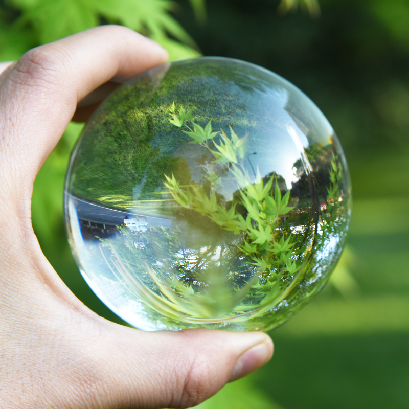 (Ø5cm) Kristall Fotografie K9 Glas Kugel mit Glasständer