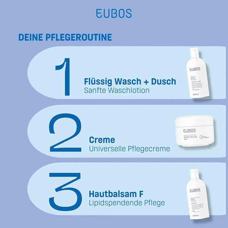 Eubos Flüssig blau unparfümiert Nachfüllbeutel, 400 ml