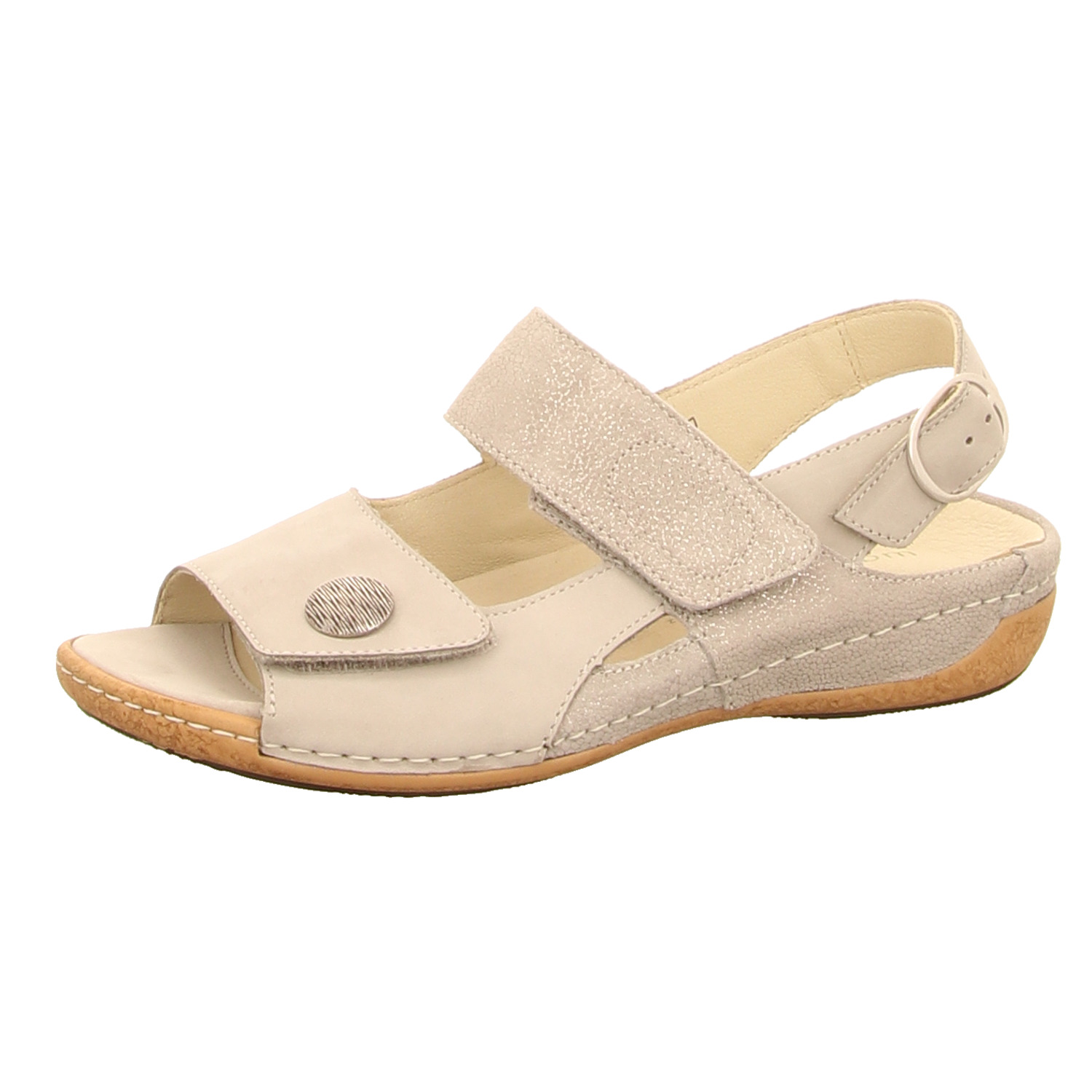 Waldläufer Sandalette grau
