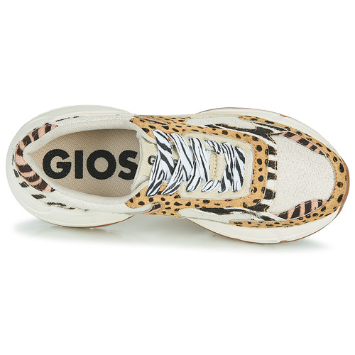 Gioseppo - FORMIA - Blanc / Leopard