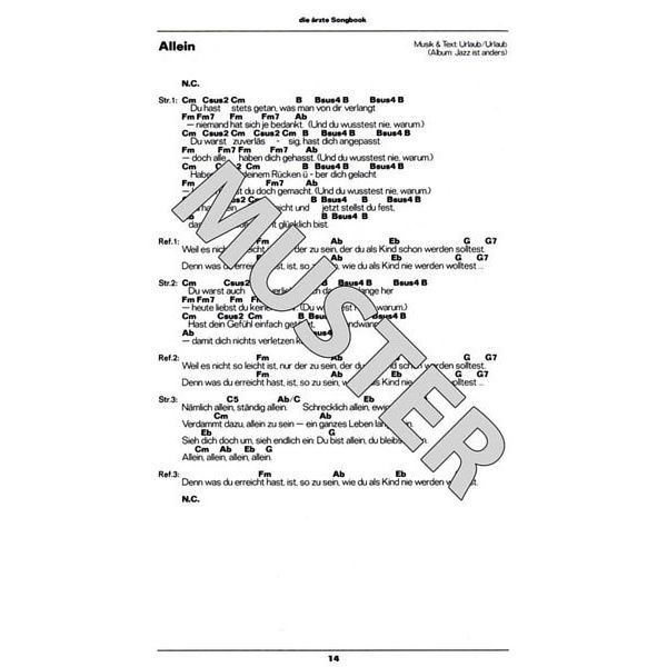 Bosworth Die Ärzte für Ukulele