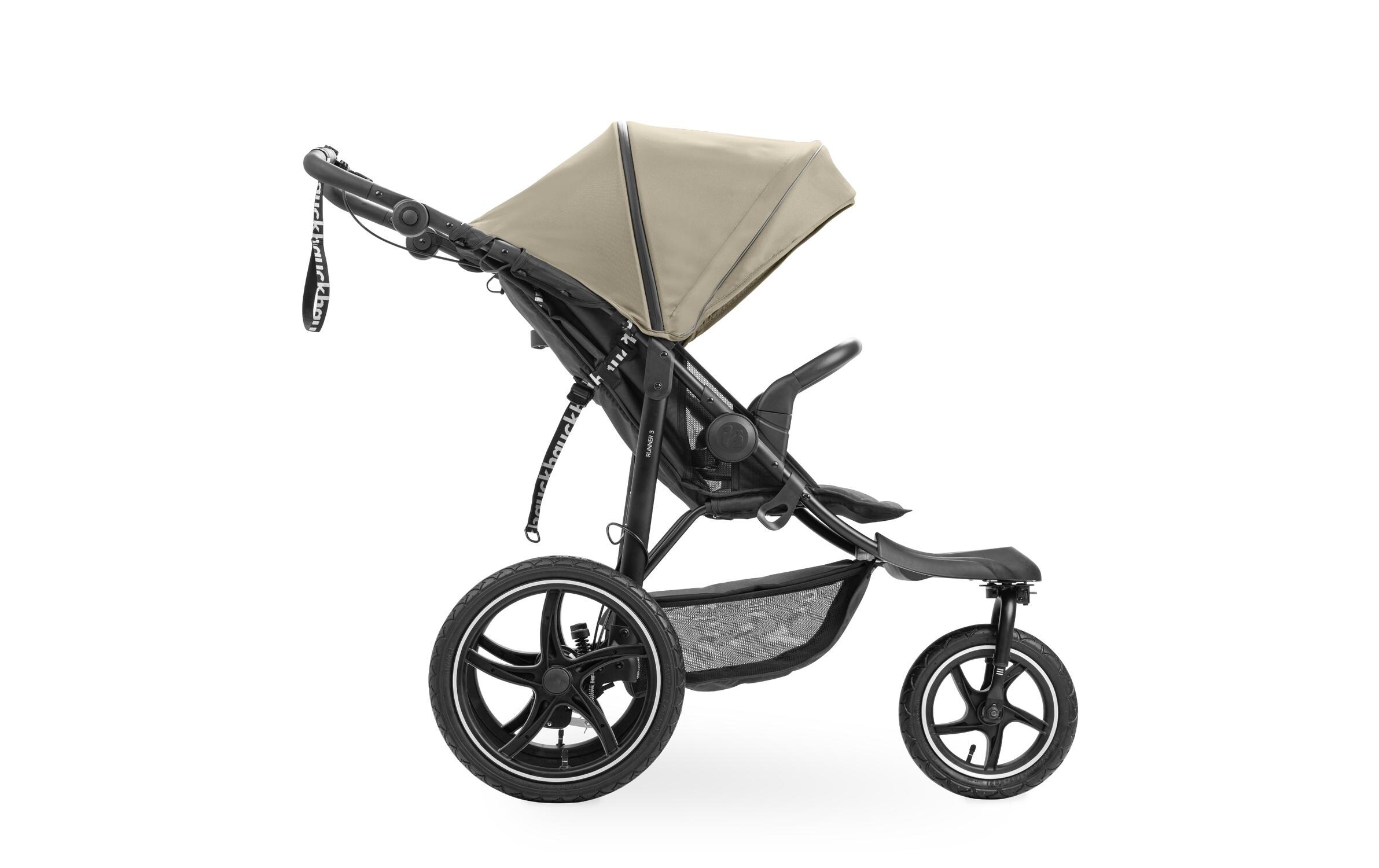 Buggy Runner 3 Olive<br>Robuster Kinderwagen für fast jedes Gelände