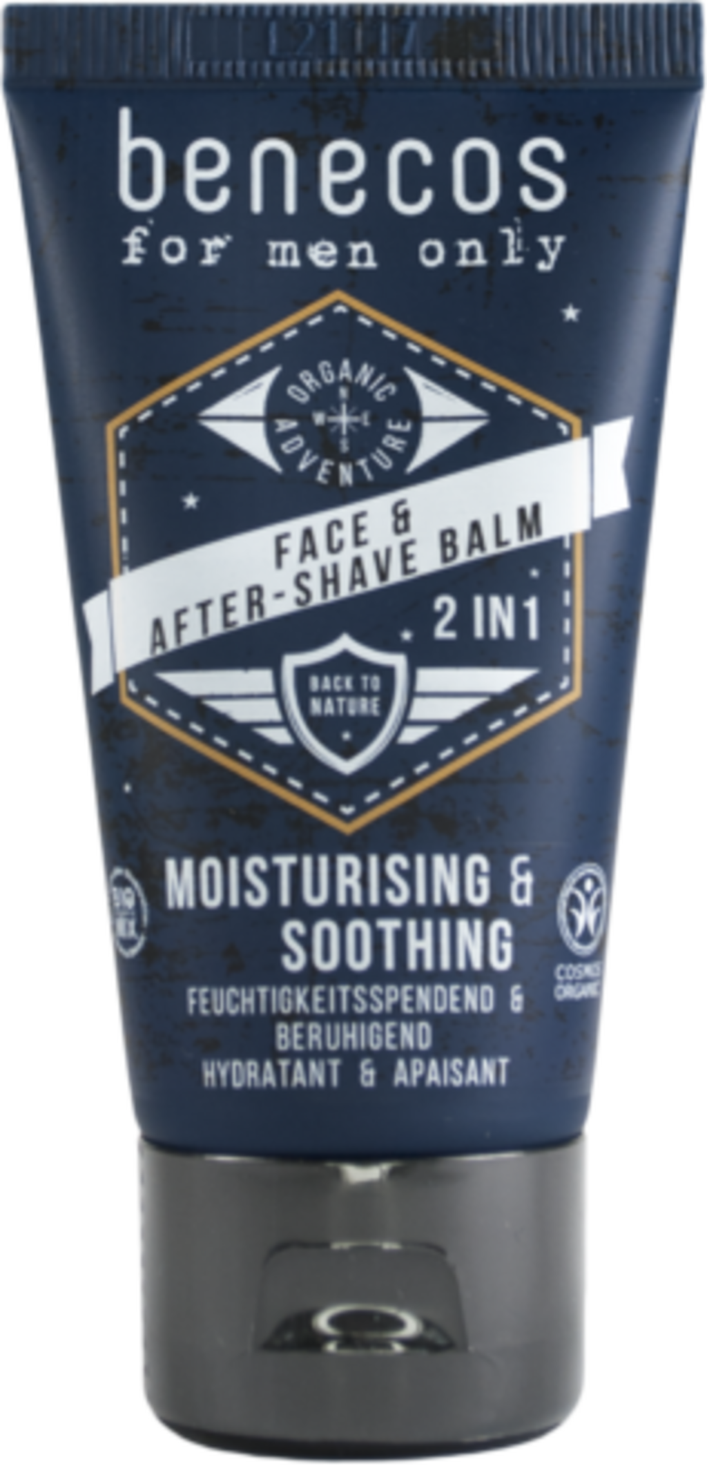 benecos  for men only Face & Aftershave-Balm, 50 ml