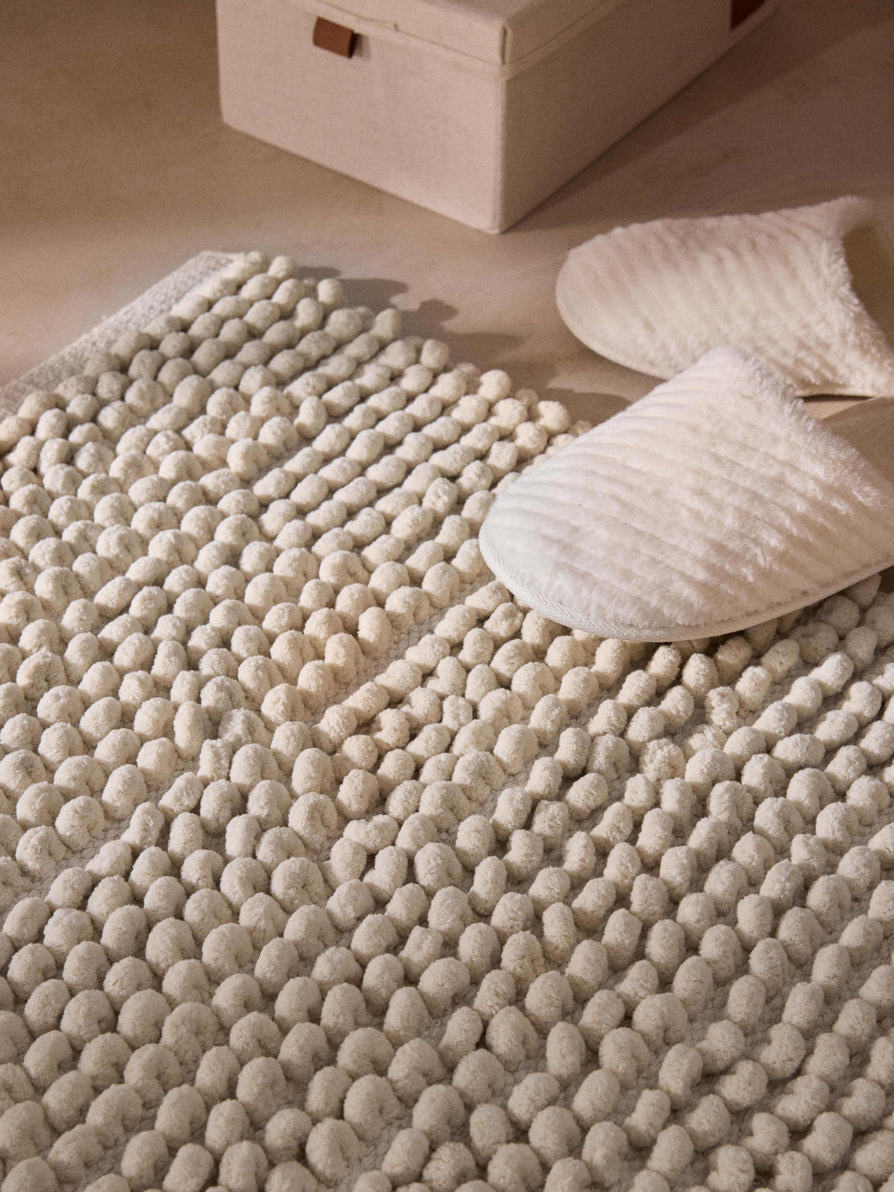 Zachte badmat Brady met lus design