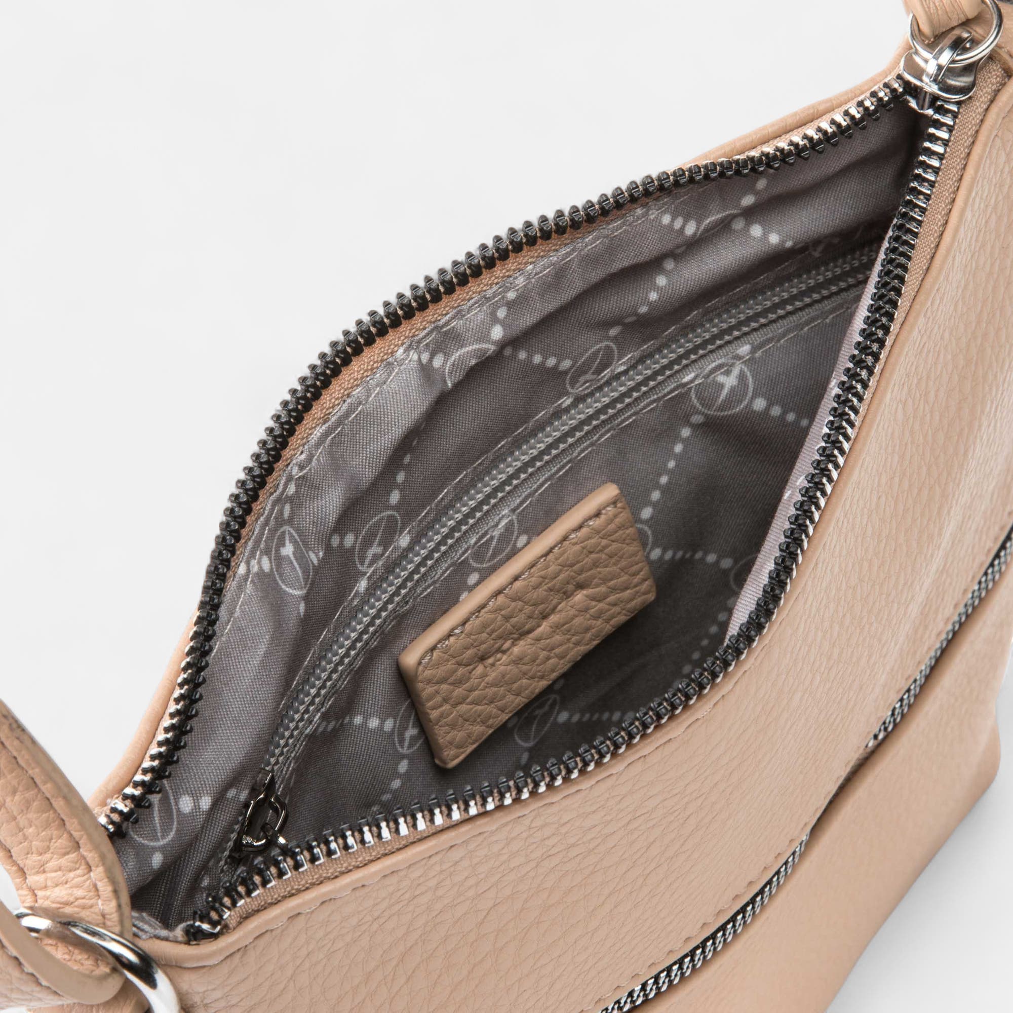 Sac bandoulière beige