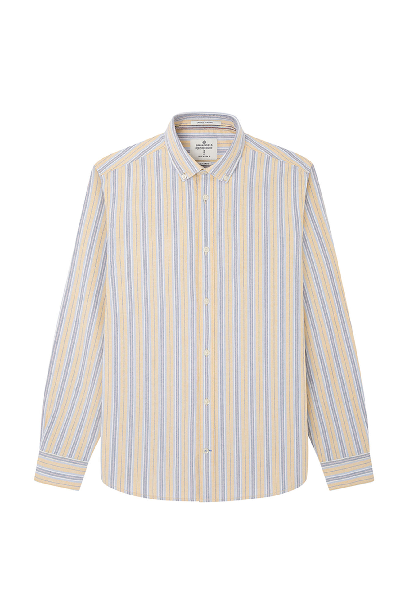 camisa polo oxford listrada