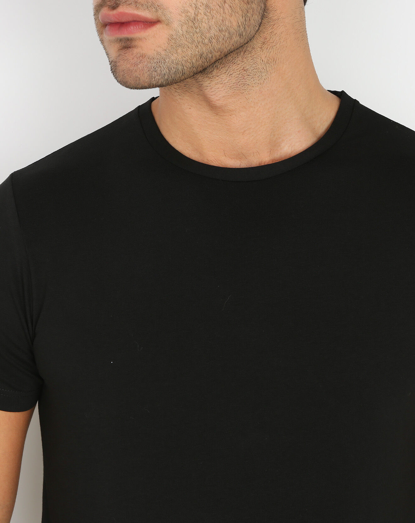 Mare T-Shirt Col rond noir