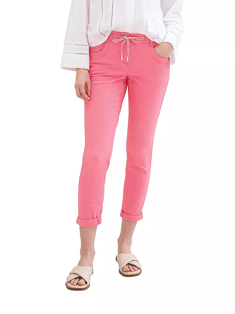 TOM TAILOR Jeans Tapered Relaxed Fit pink