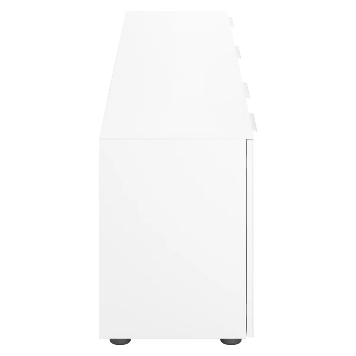 Lowboard 2T1K1S Style weiss