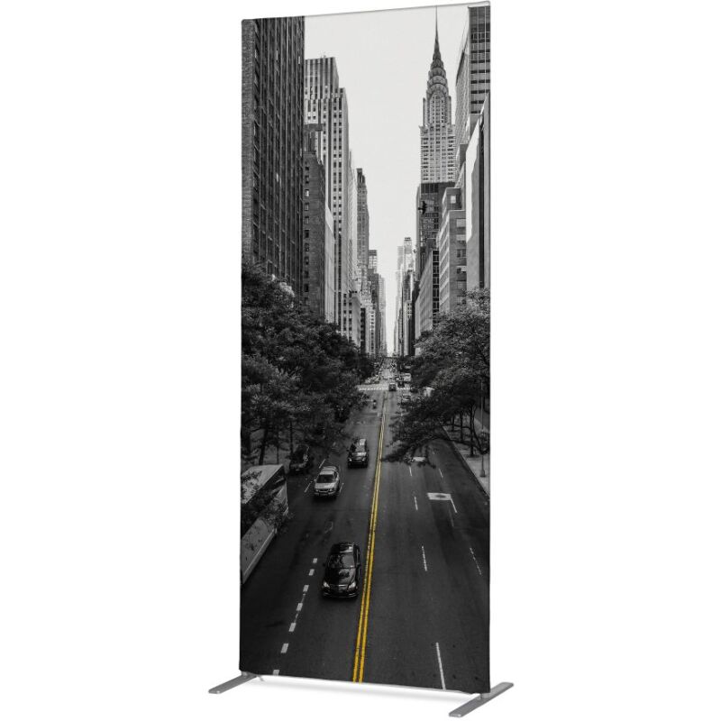Cloison déco verticale en tissu motif New York Manhattan