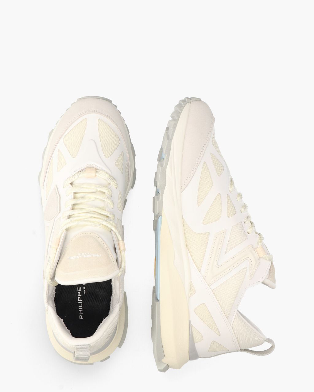 Philippe Model Rocx Off-White/Multicolor Herensneakers