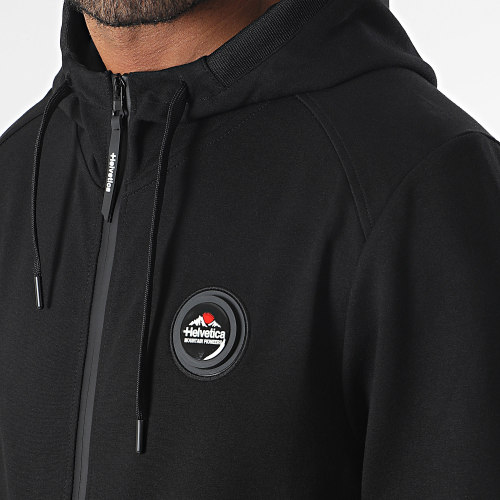Sweat Capuche Zippé Worthon 2 Noir