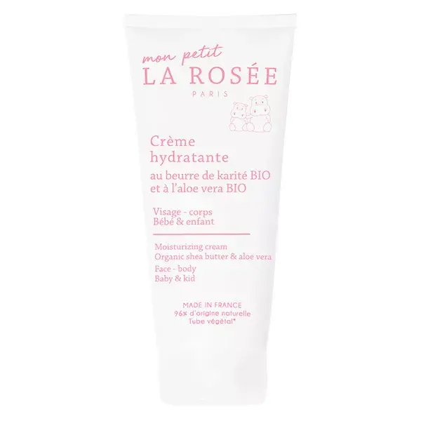 Mon Petit La Rosée Creme Hidratante Bebê com Manteiga de Karité e Aloe Vera 200ml