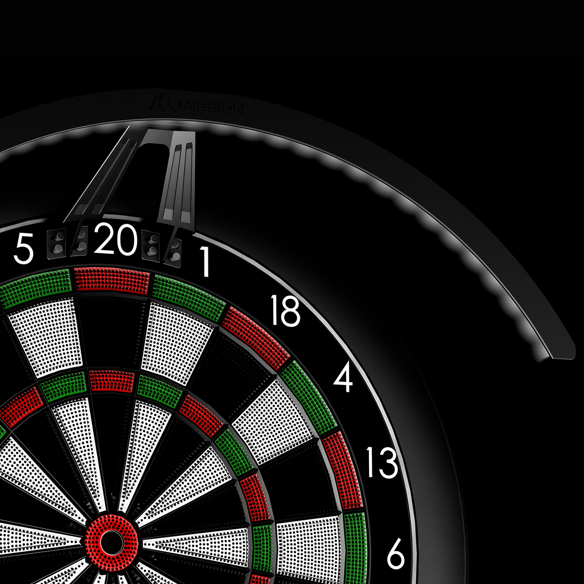 Mission - Torus Softdart Dartboardbeleuchtung
