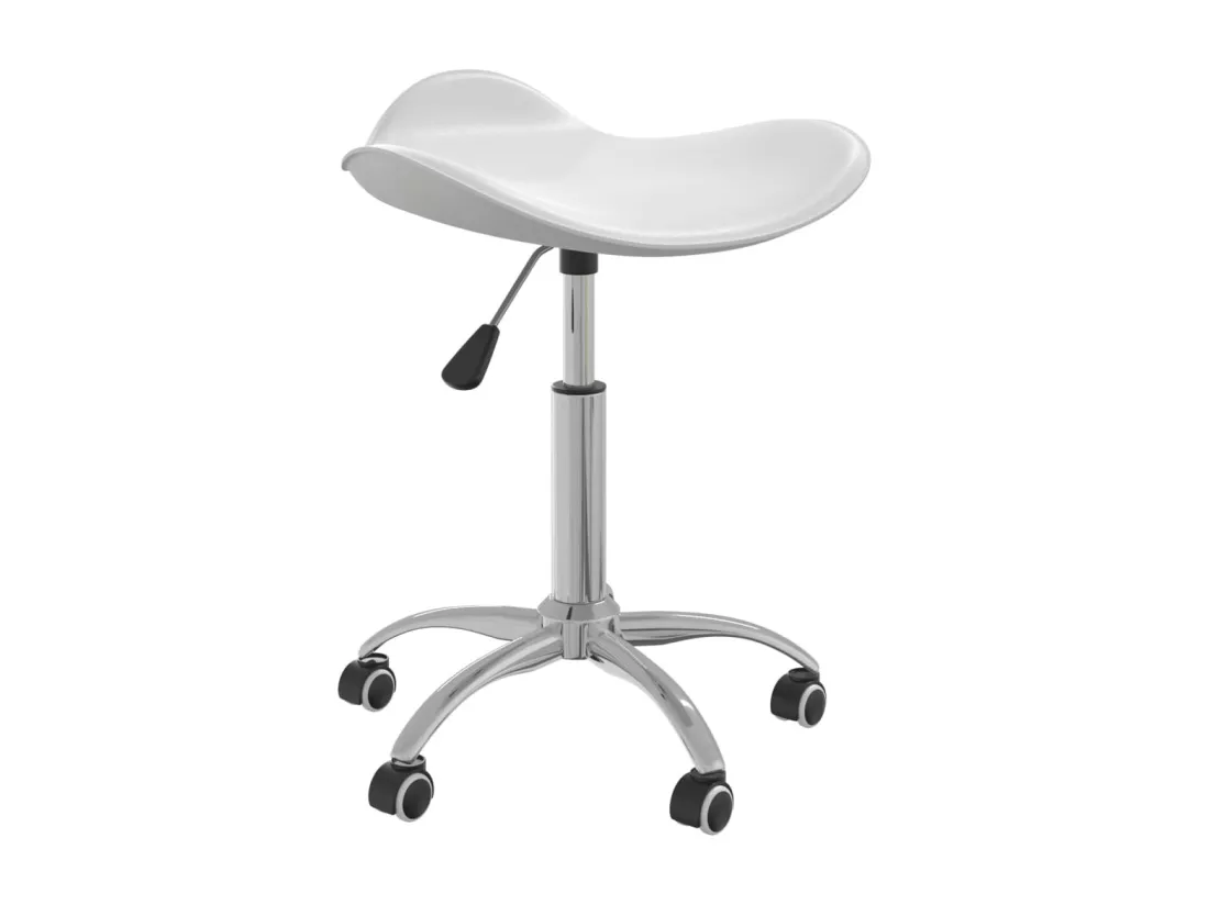 Chaise de bureau Blanc Similicuir
