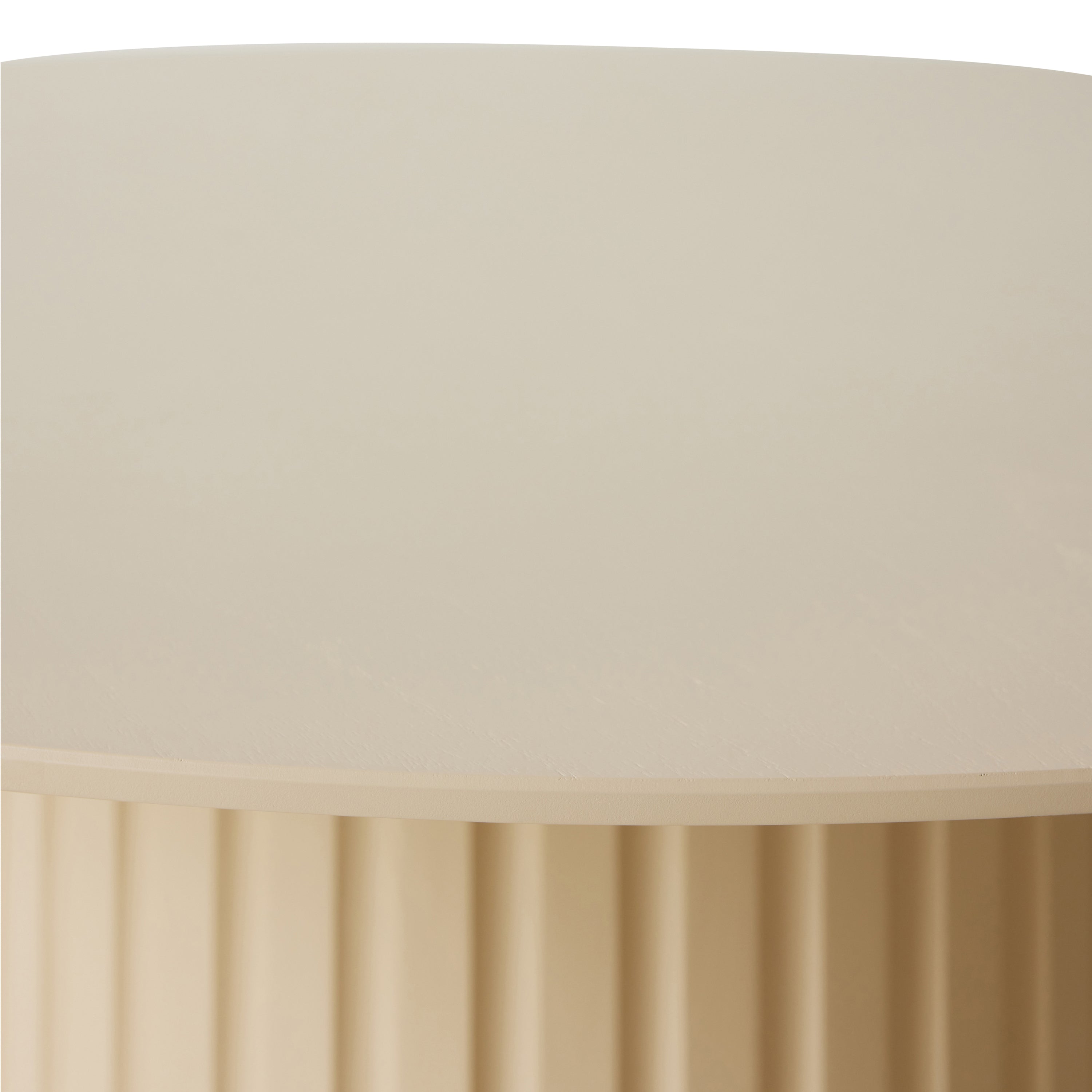 HKliving Pillar Eettafel - Ã 140 cm - Cream