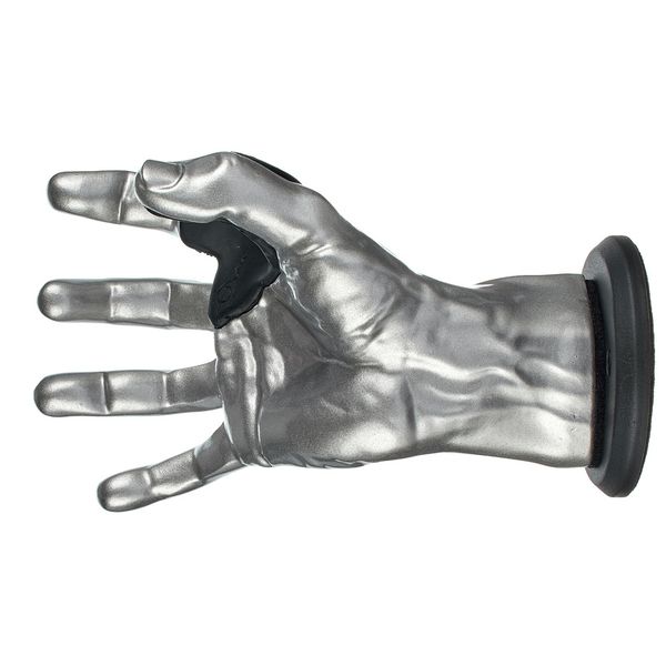 Guitar Grip Silver Metallic Male Hand RH