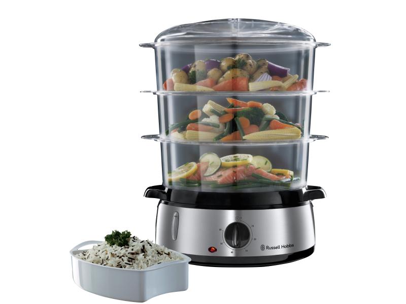 Russell Hobbs Dampfgarer 19270-56 Dampfgarer, Edelstahl