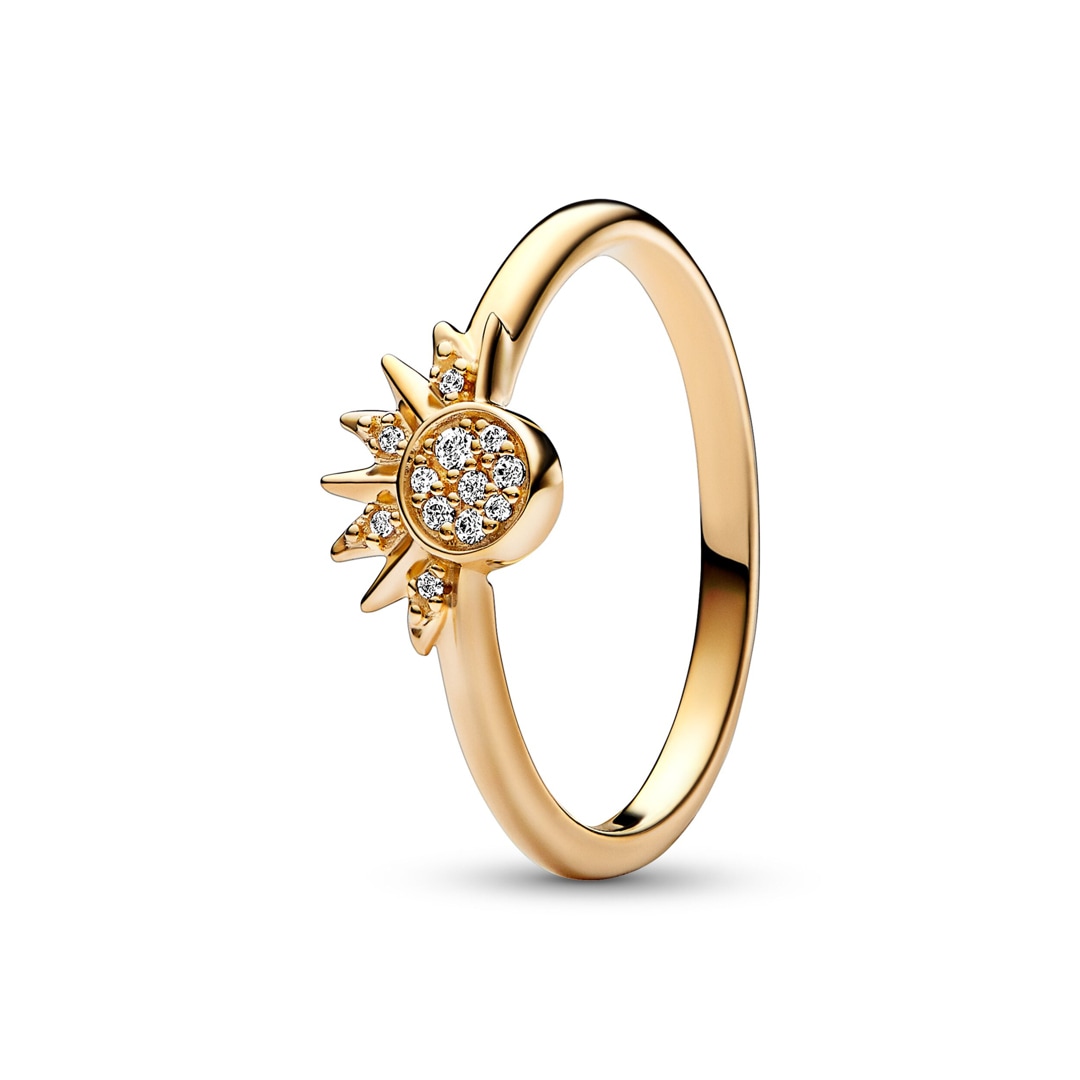 Pandora Gold Moments Himmlisch Funkelnder Sonnenring