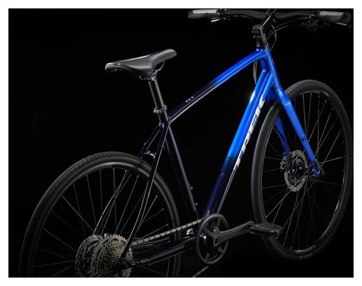 Vélo Fitness Trek FX 3 Disc Shimano Deore 10V 700 mm Bleu Fade