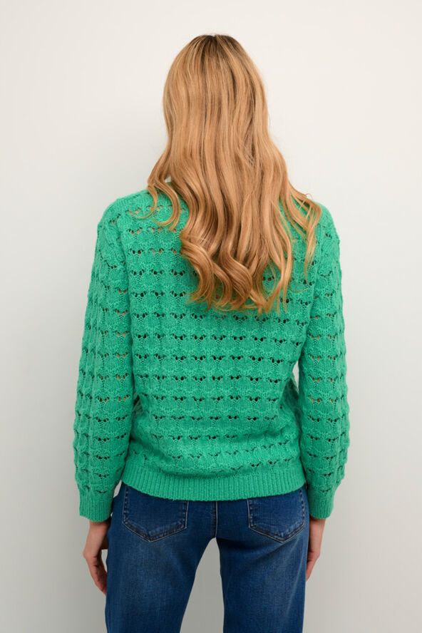 Kaffe KAelena Knit Pullover Gumdrop green