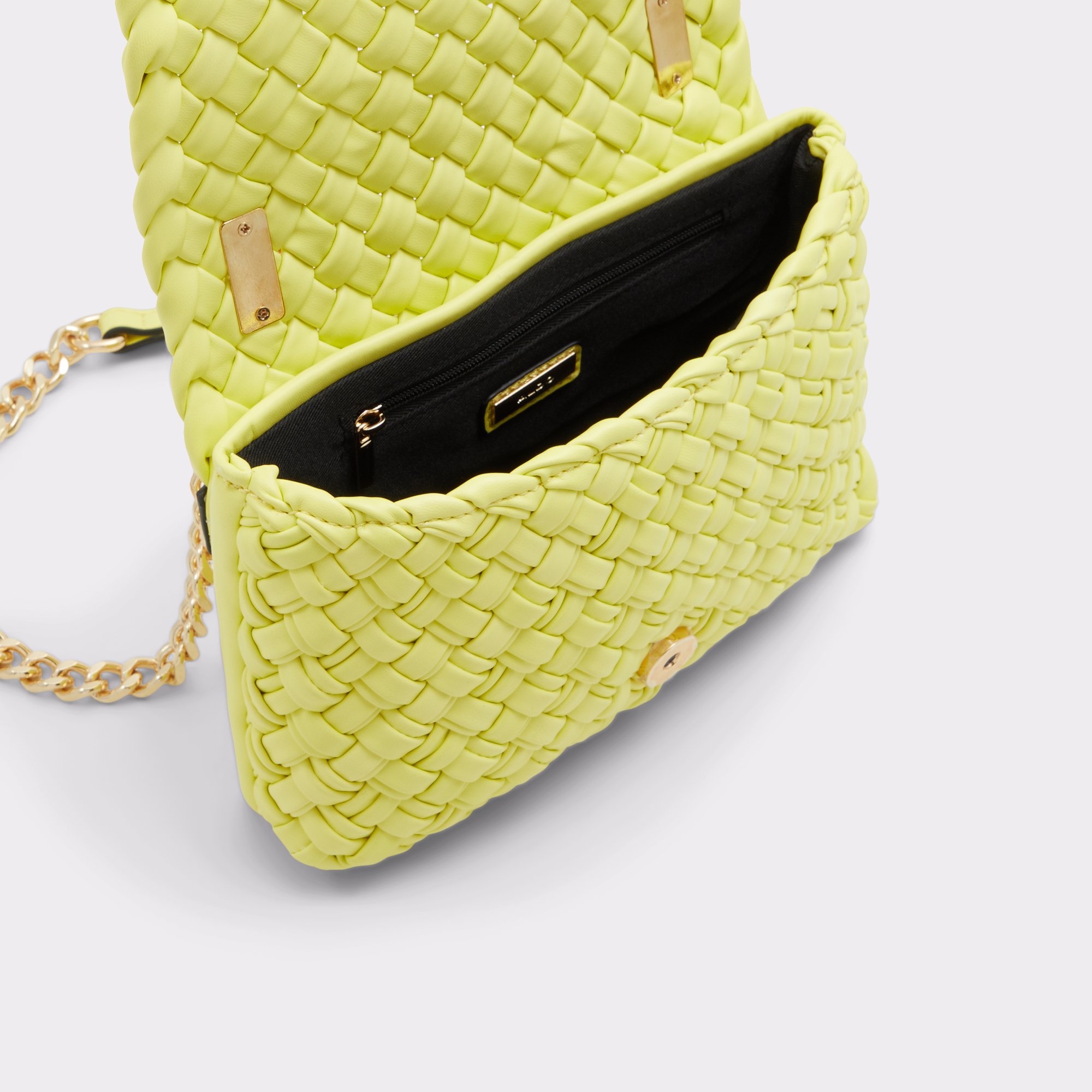 Rattanii Medium Yellow Women Crossbody Bags