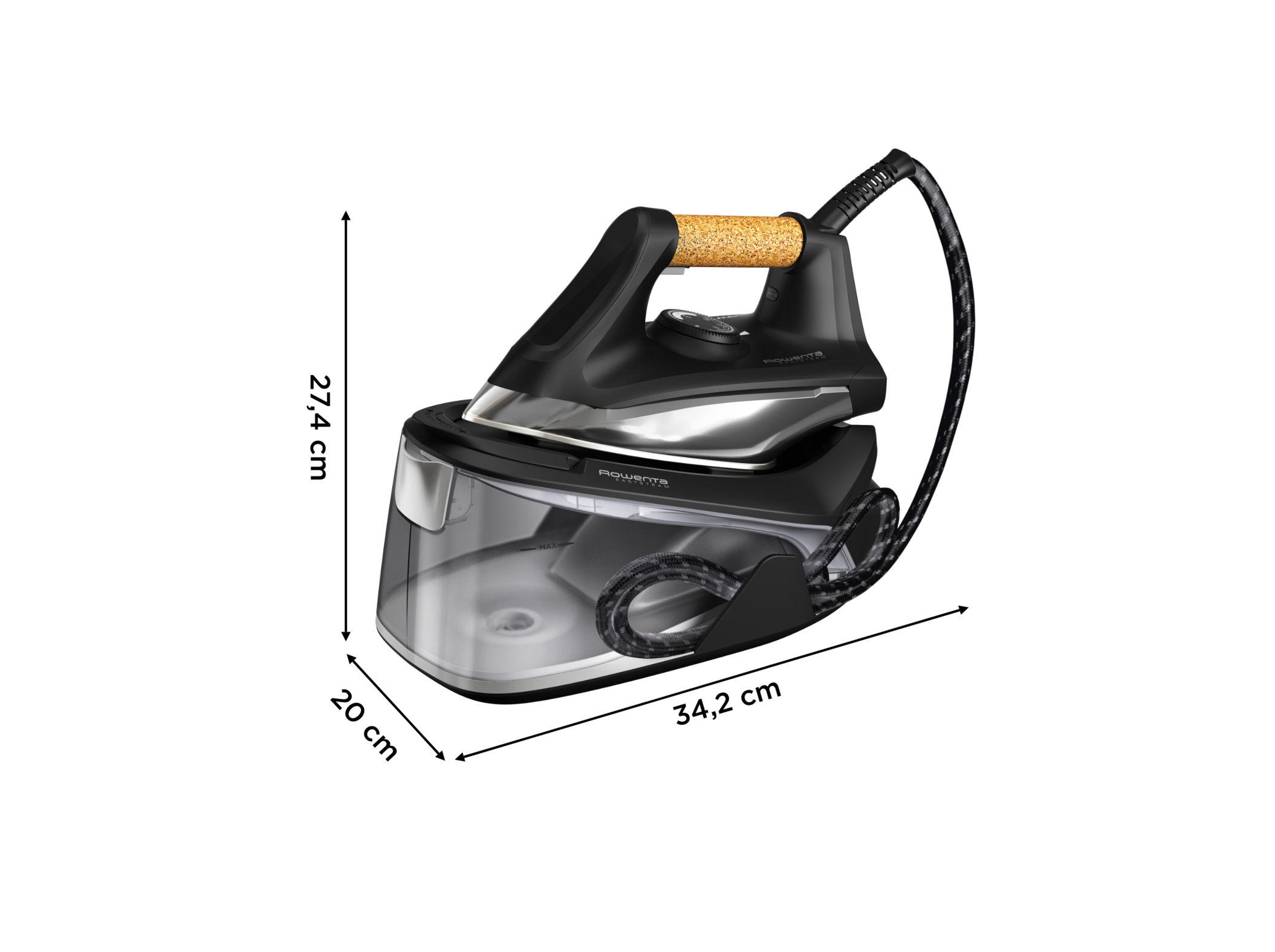 FERRO COM CALDEIRA ROWENTA VR7361F0 EASY STEAM 5.9BAR