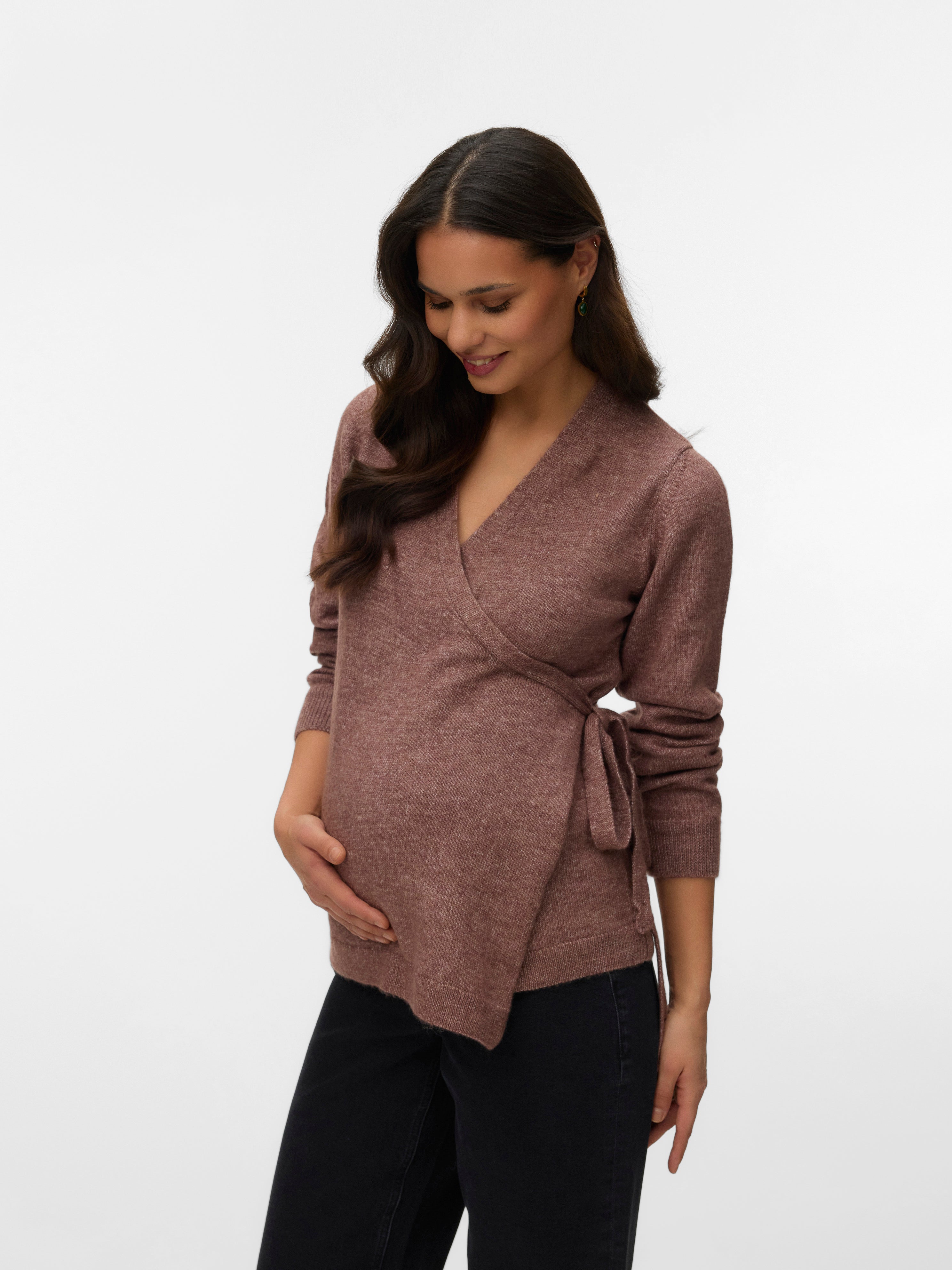 Regular fit V-Hals Pullover