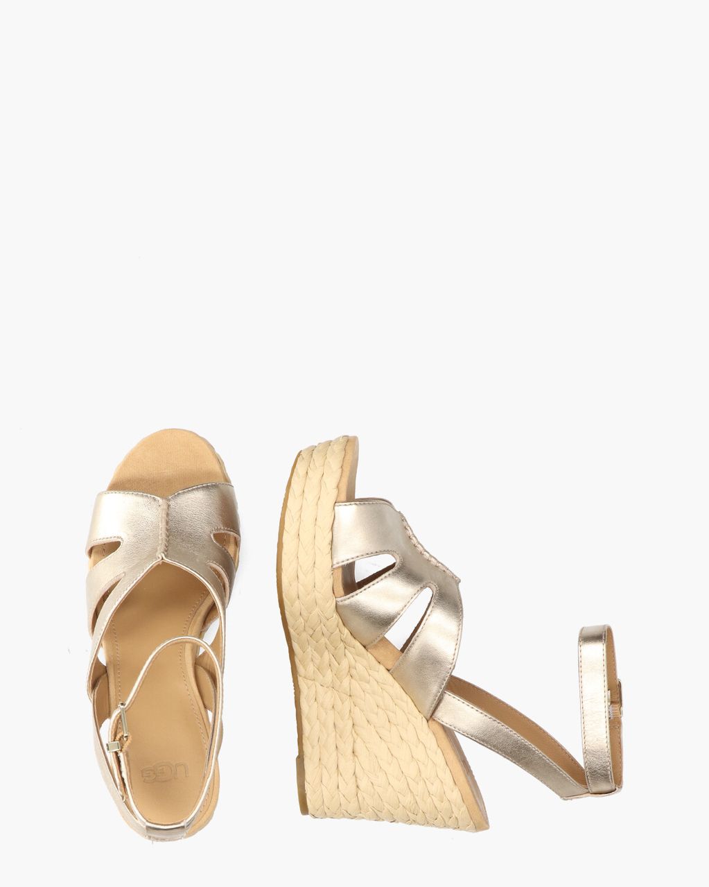 UGG Careena Sandal Pale Gold Metallic Damessandalen